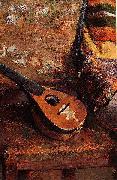 Paul Gauguin Mandoline sur une Chaise oil painting picture wholesale